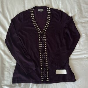 JANA long sleeve dress v-neck sweater